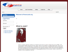 Tablet Screenshot of fresnojudo.org